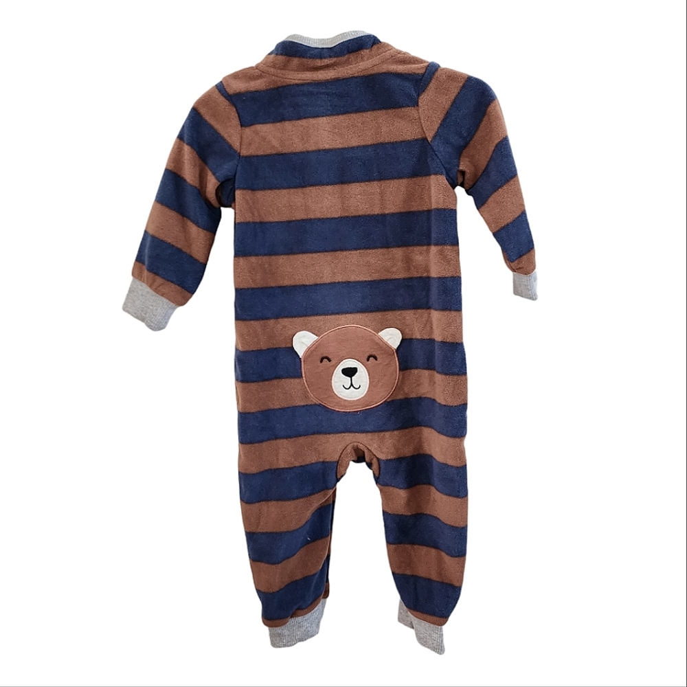NWOT Carters Full Zip Fleece Pajama